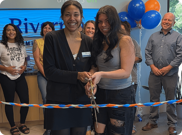 Parenting With Intent ribbon cutting for their FLY program.