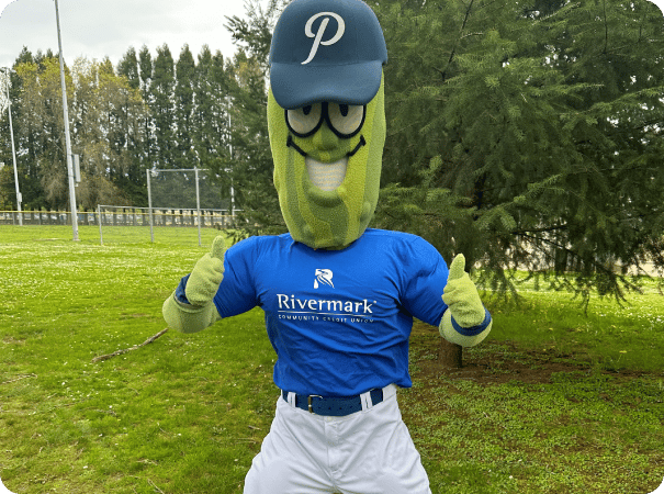 Dillon from the Portland Pickles Baseball team.